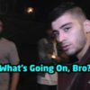 Zayn Malik "What's up, bro?"