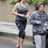 English Model: Kelly Brook Stretchy Pants