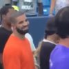 Drake & Serena All Flirty At U.S. Open Tune-Up