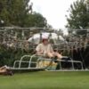 Man Makes Personal Flying Machine From Drone Propellers