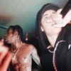 Travi$ Scott: Album Release Party Bieber Hops on Stage