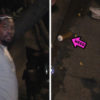 Kevin Durant Drops (What Looks Like) Weed From Car - Caught On Camera!
